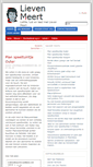 Mobile Screenshot of lievenmeert.be